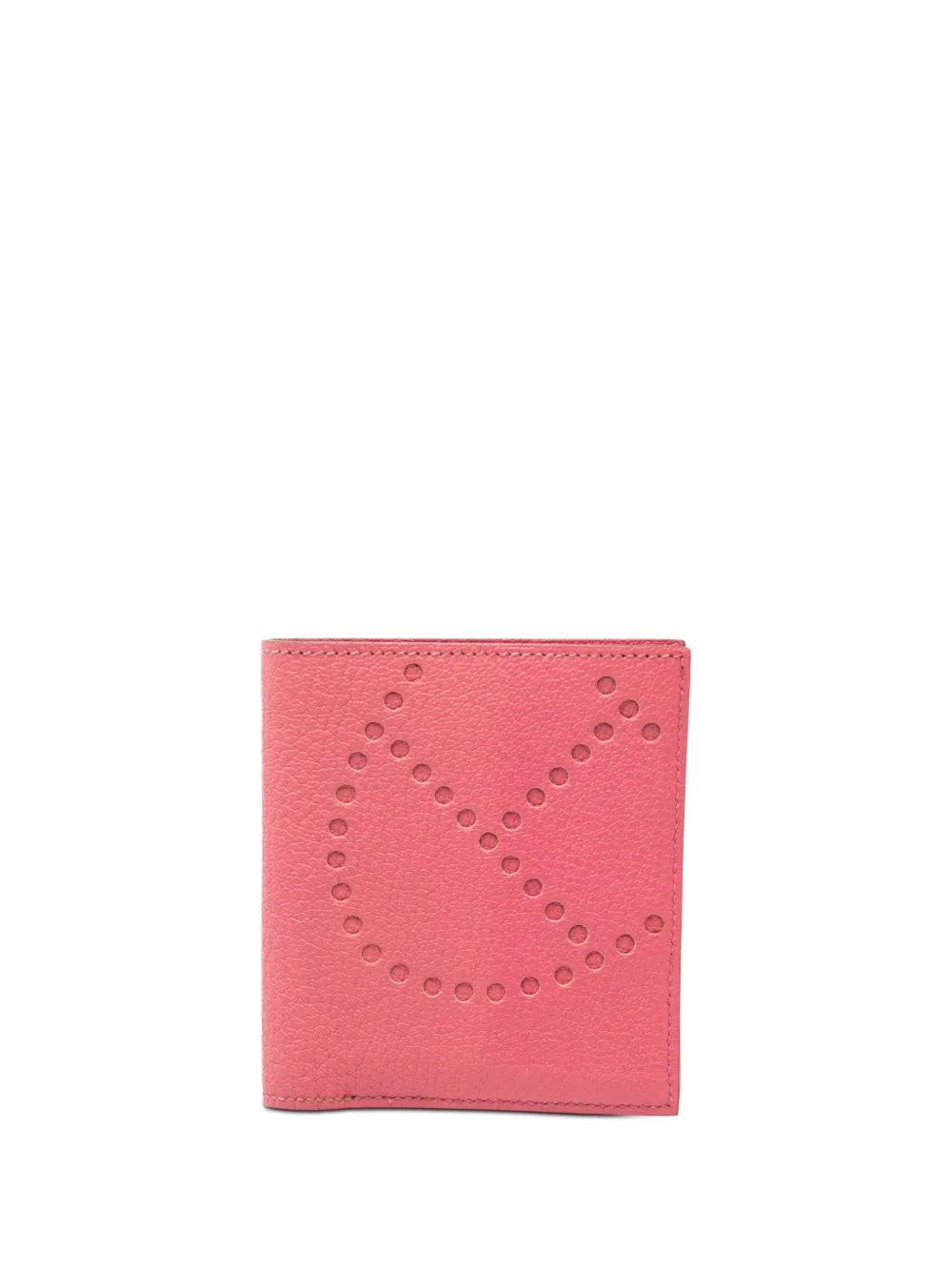 Hermès Pre-Owned 2012 Chevre Mysore Evelyne Wallet small wallets - Rosa