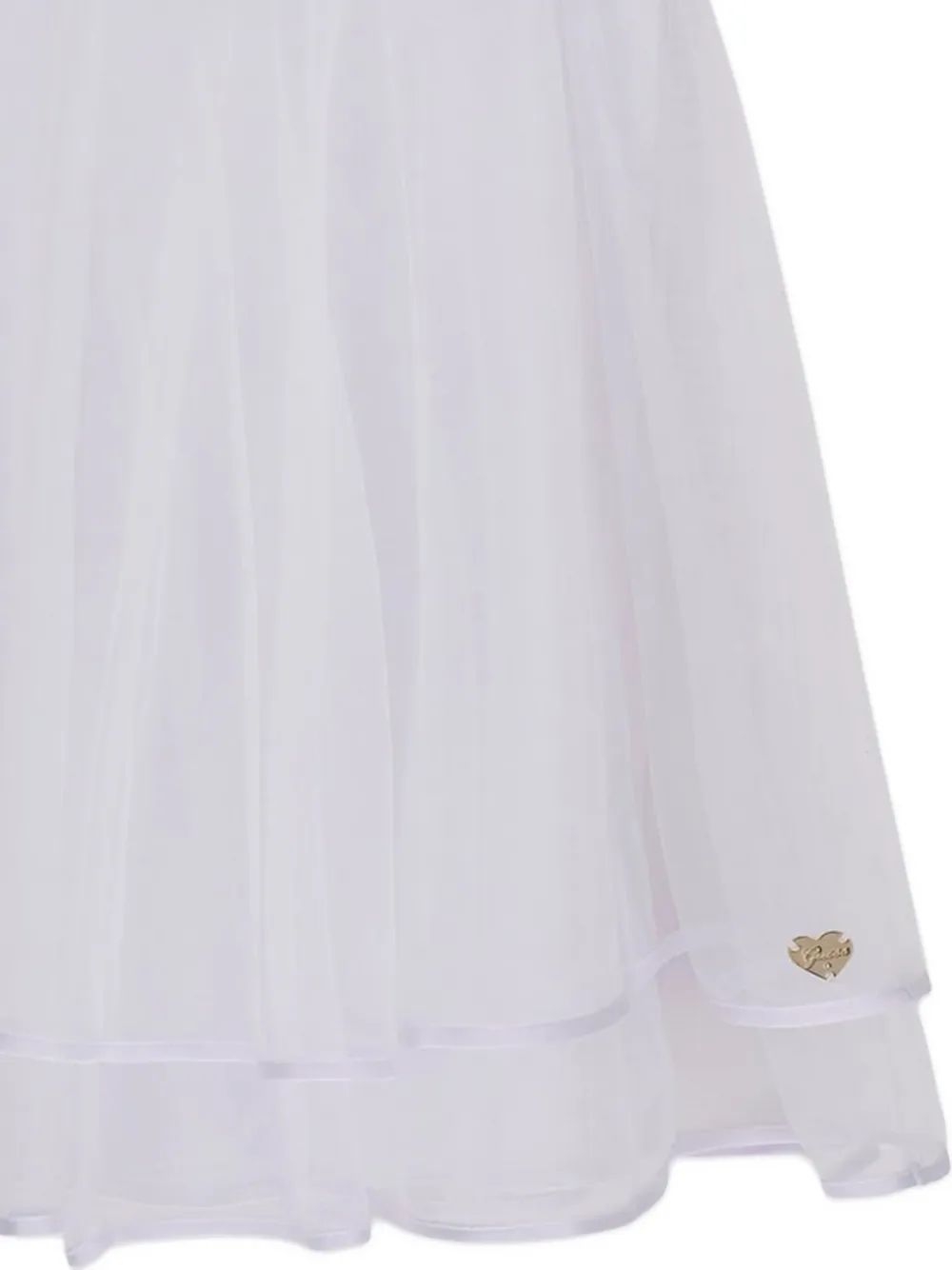 Bow-Detail Layered Dress