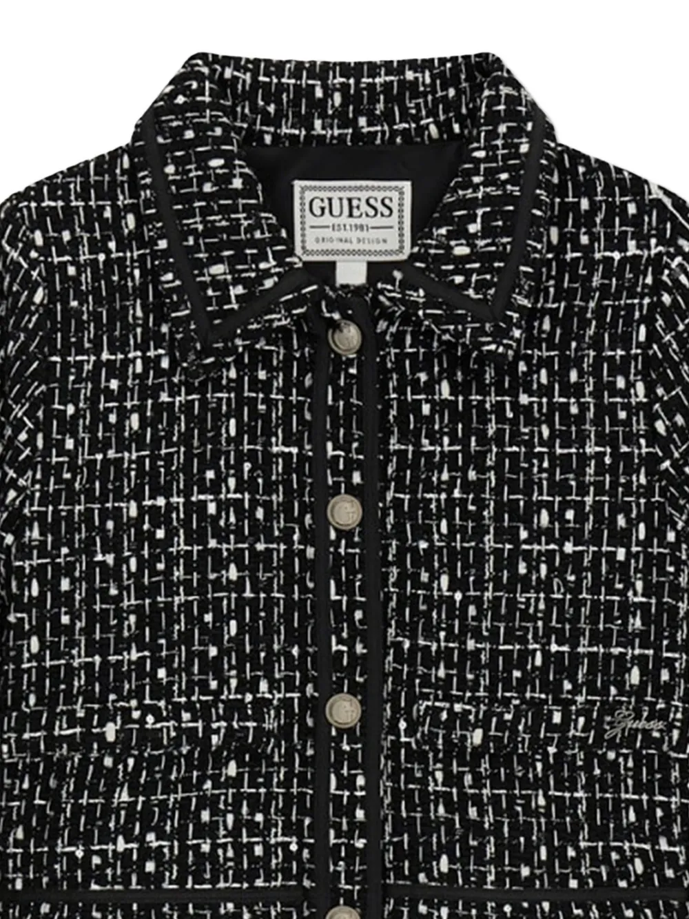 guess kids Jack met knoopsluiting Zwart
