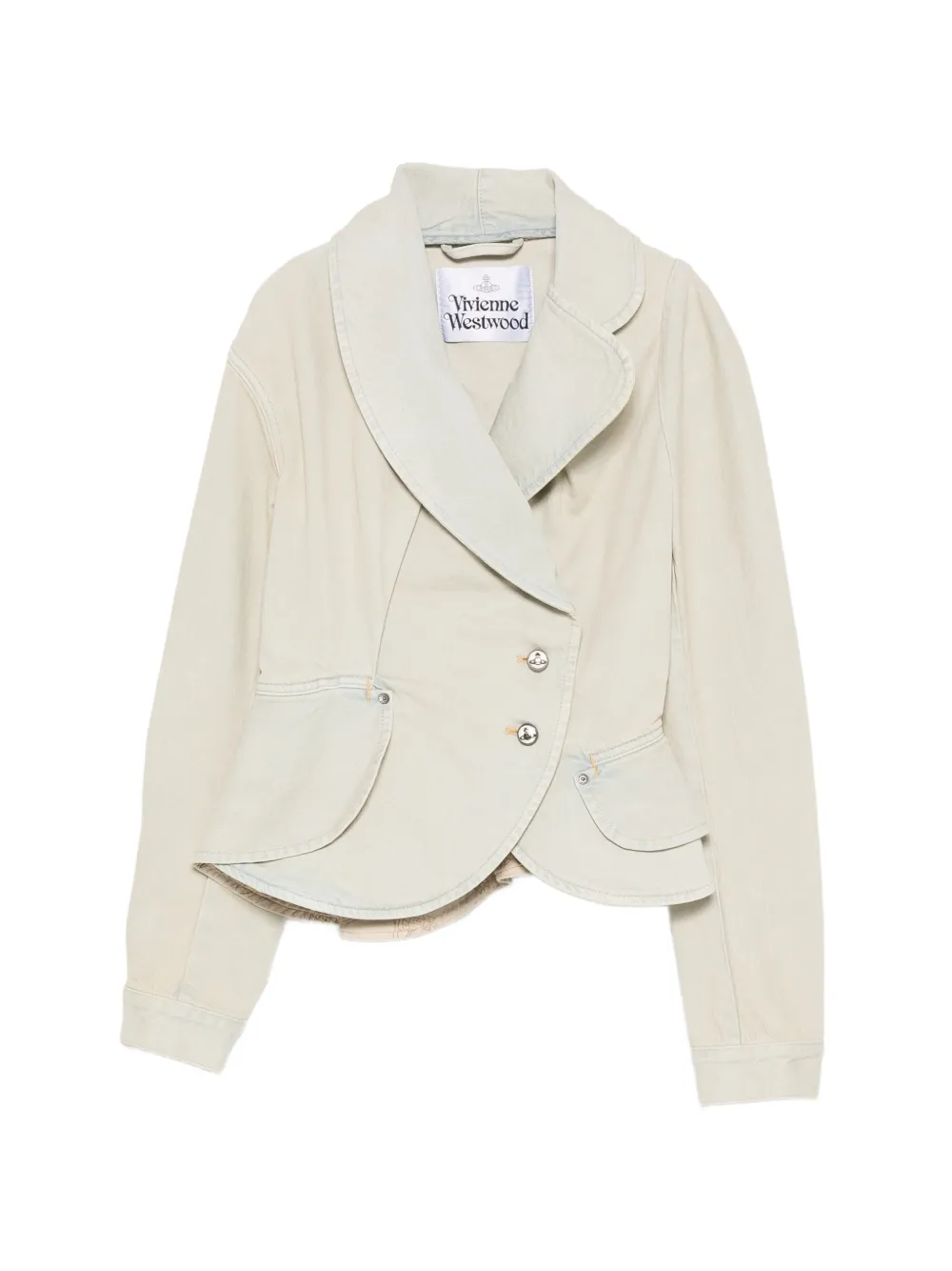 Vivienne Westwood asymmetric jacket - Toni neutri