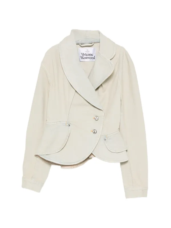 Vivienne Westwood Asymmetric Jacket in Blue