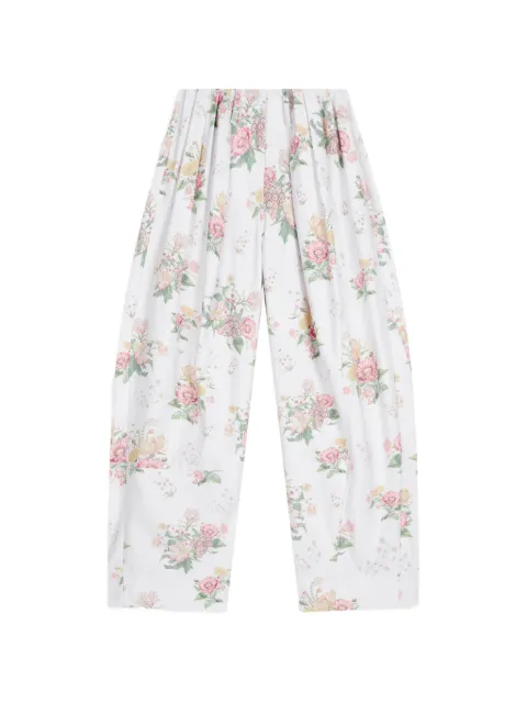 Open YY floral gather trousers