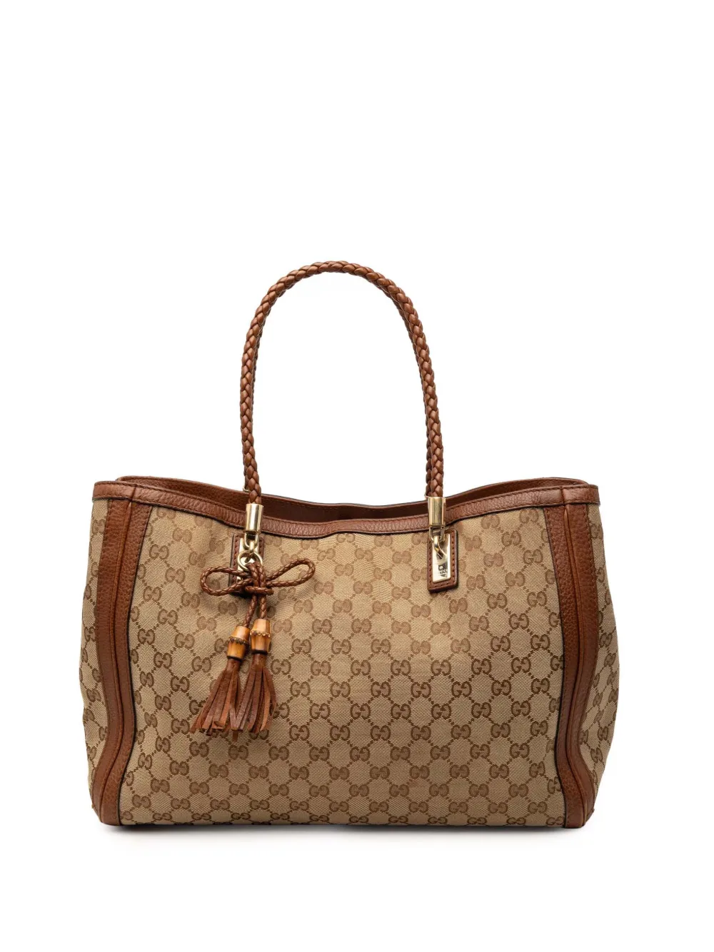 Gucci Pre-Owned 2000-2015 Medium GG Canvas Bella tote bag - Marrone