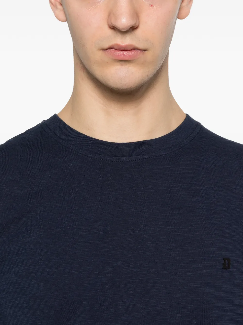 DONDUP T-shirt met ronde hals Blauw