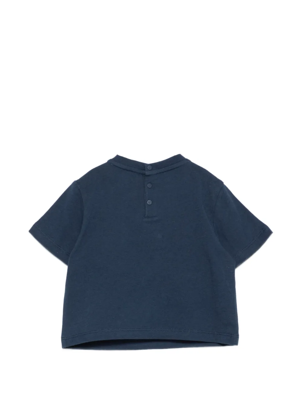 Emporio Armani Kids T-shirt met grafische print Blauw