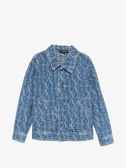 Emporio Armani Kids patterned jacket