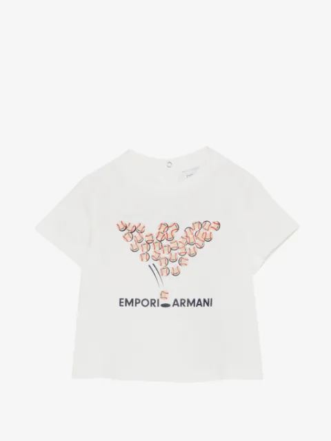 Emporio Armani Kids baseball graphic T-shirt