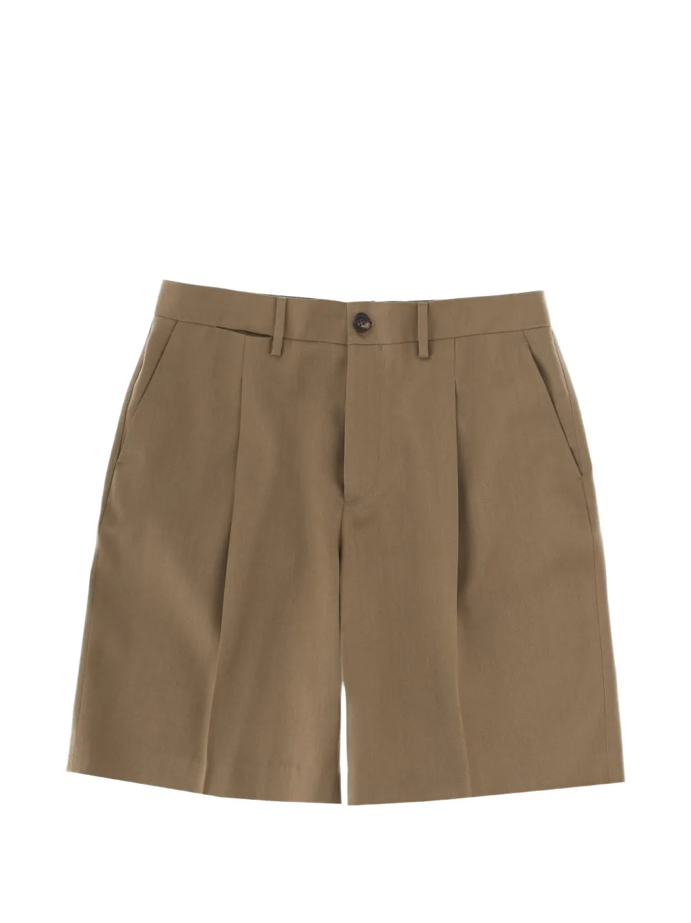 Golden Goose pleated shorts - Marrone
