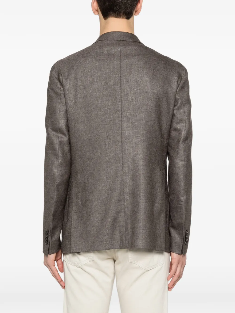Tagliatore Blazer met dubbele rij knopen Bruin