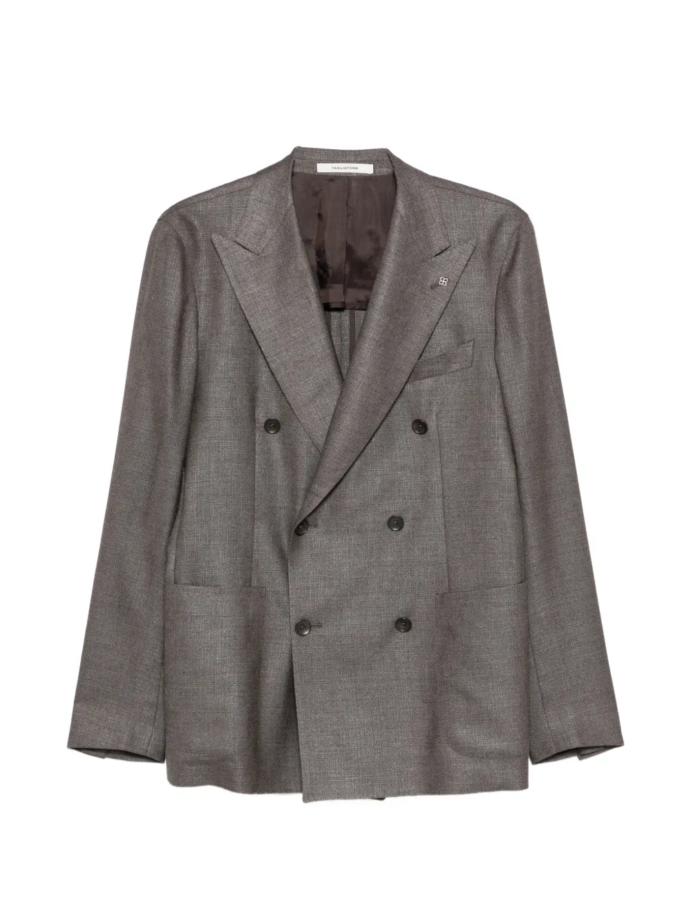 Tagliatore double-breasted blazer - Brown