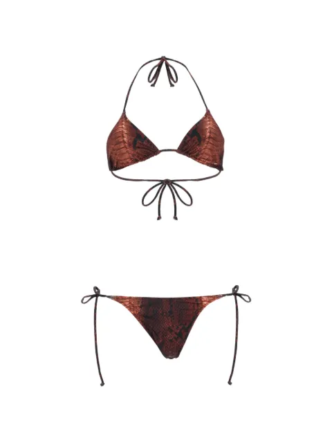 Jean Paul Gaultier printed bikini