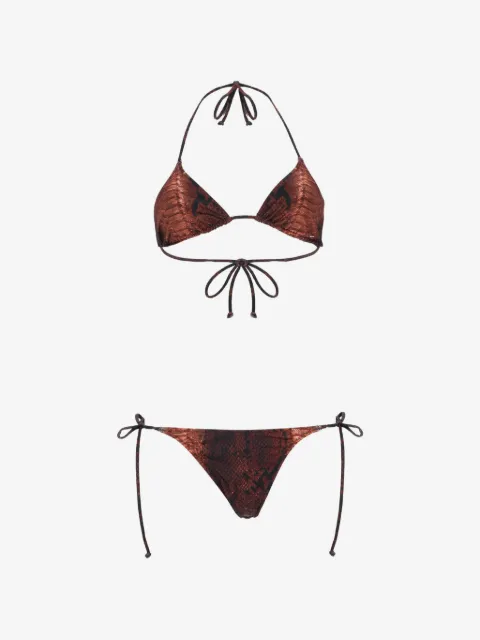 Jean Paul Gaultier Bikini con stampa