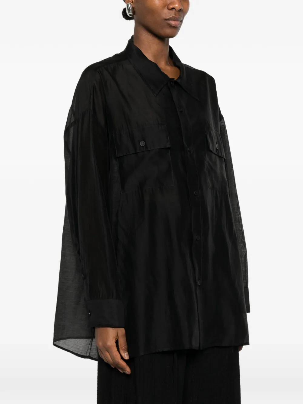 Daria Chest-Pocket Shirt
