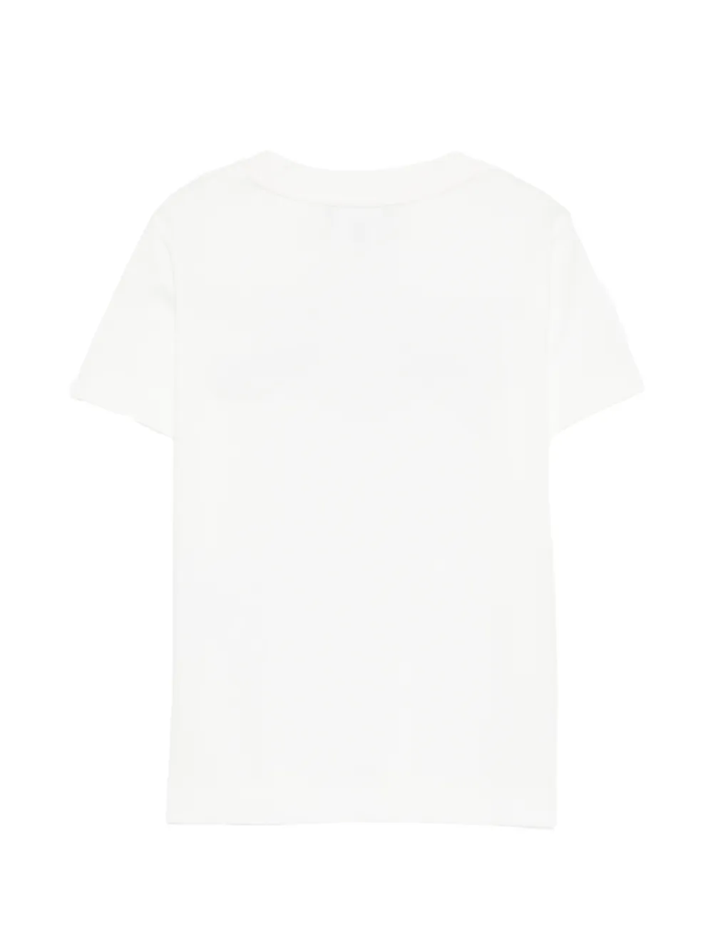 Emporio Armani Kids T-shirt met borduurwerk Wit