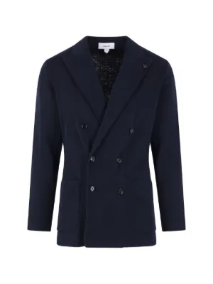 Lardini ダブルジャケット | ブルー | FARFETCH JP