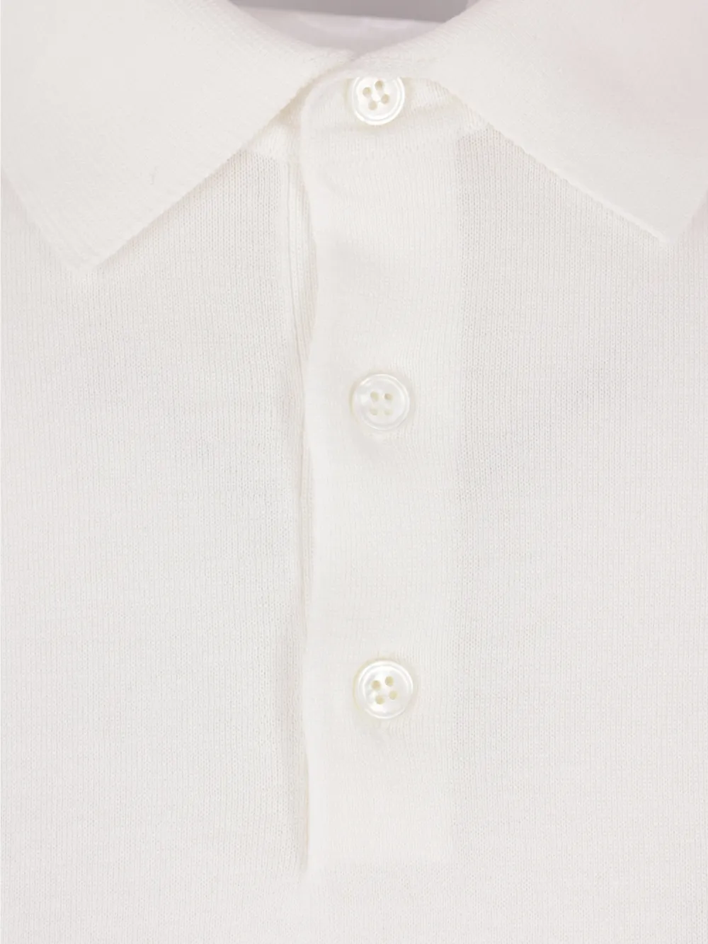  Lardini Buttoned Polo Shirt - White 