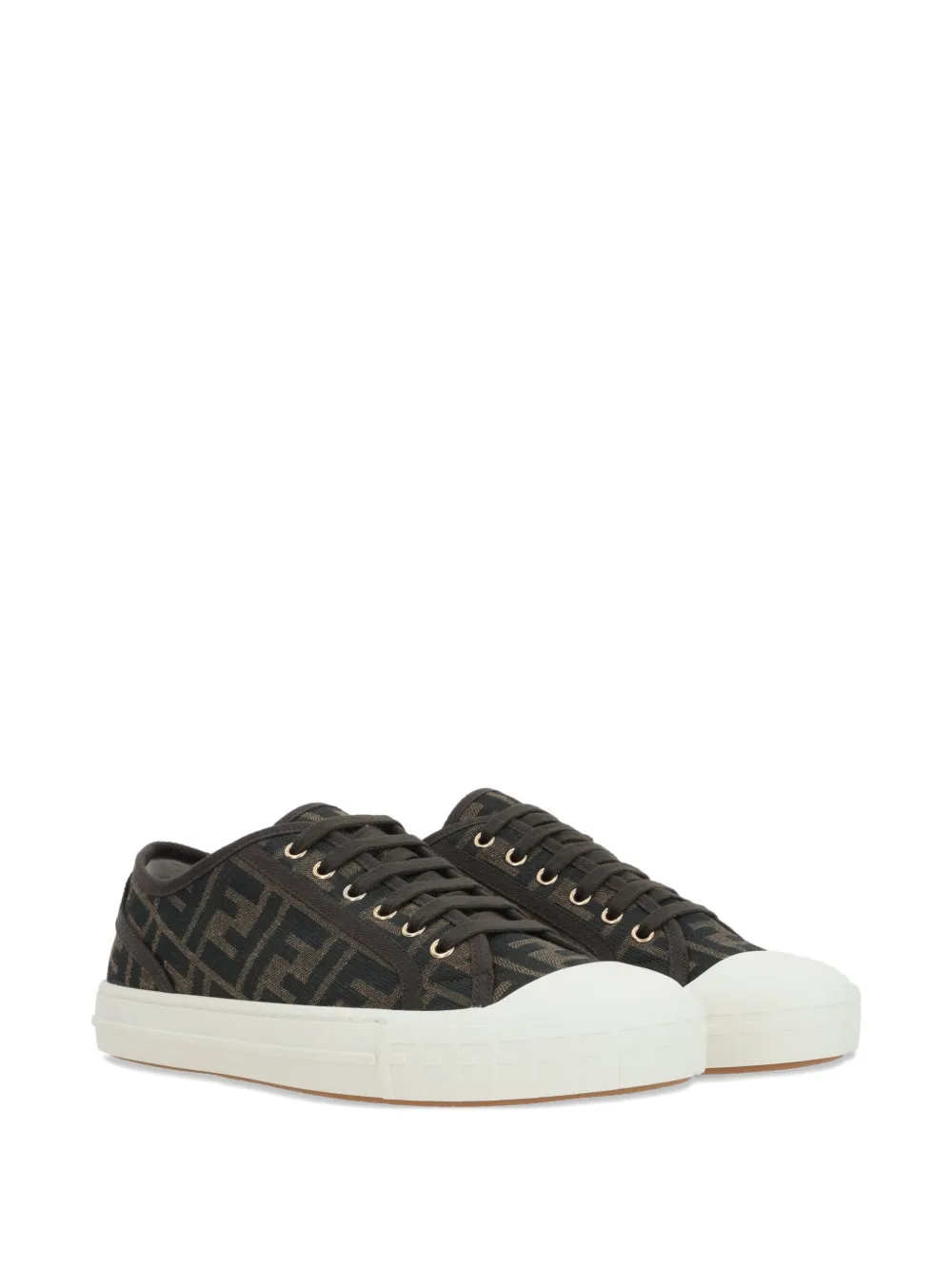 FENDI Domino sneakers Bruin