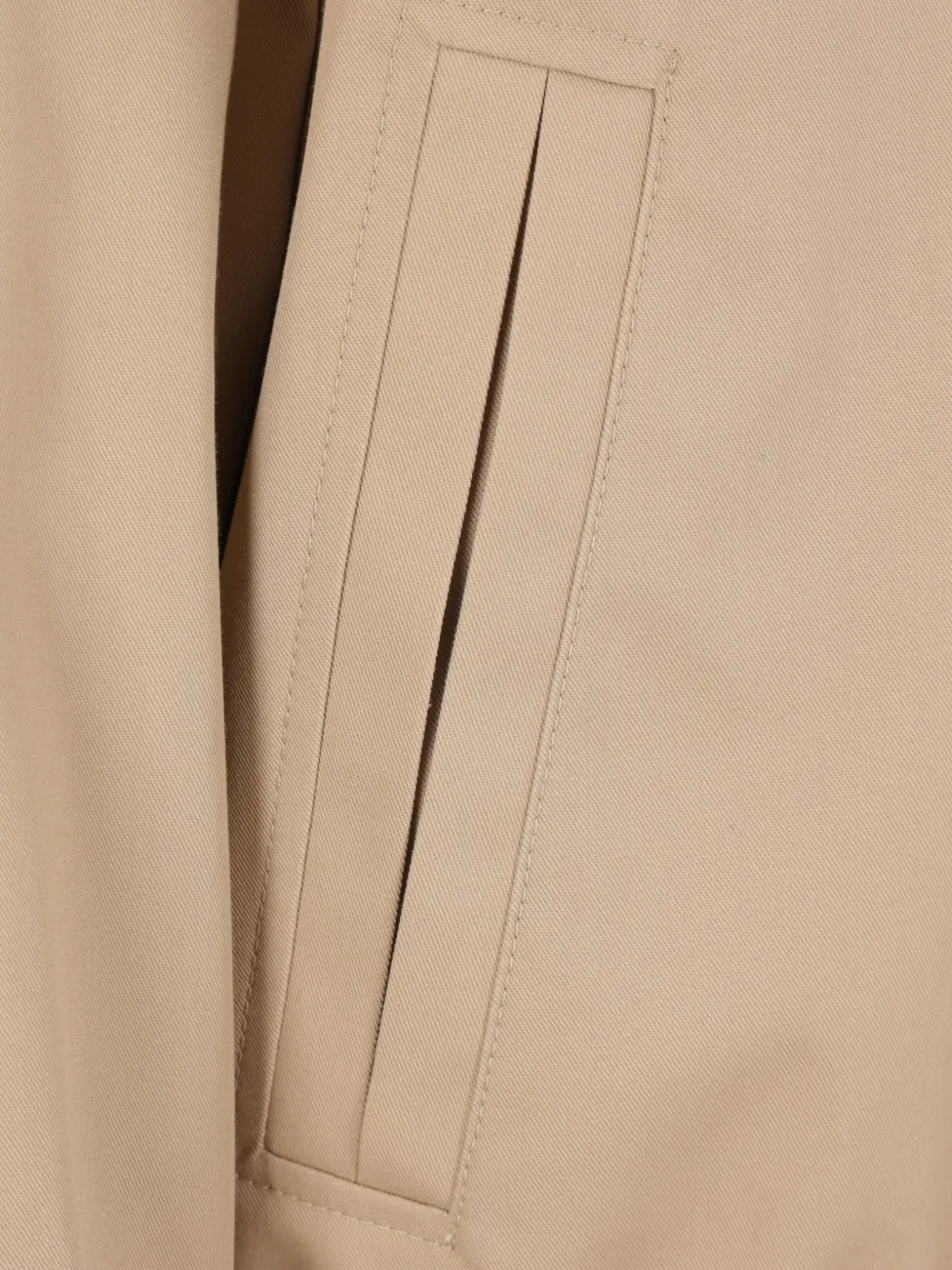  Lardini High-collar Logo Bomber Jacket - Neutrals 