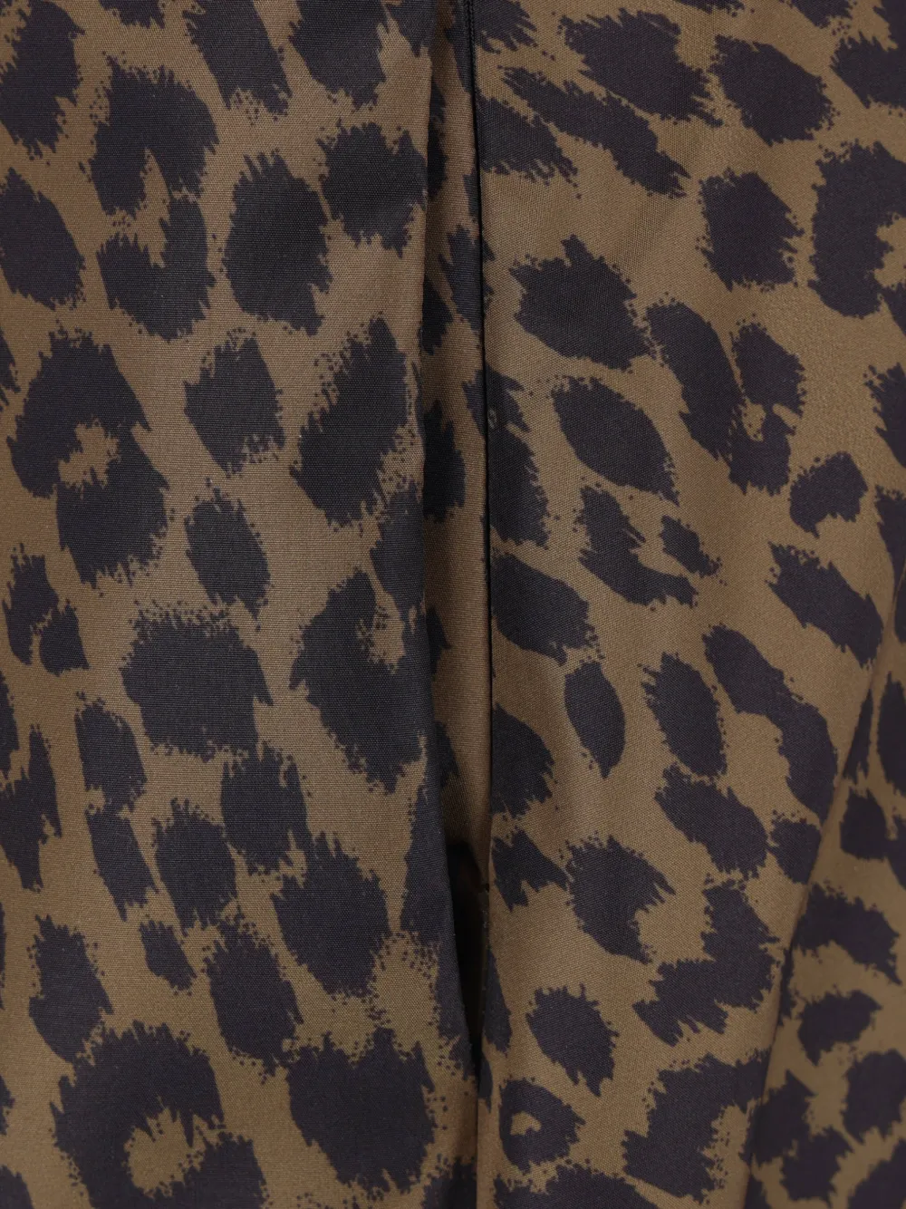  Aspesi Animal-print Midi Skirt - Brown 