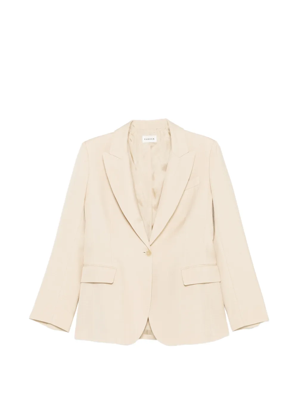 P.A.R.O.S.H. pocket single-breasted jacket - Toni neutri