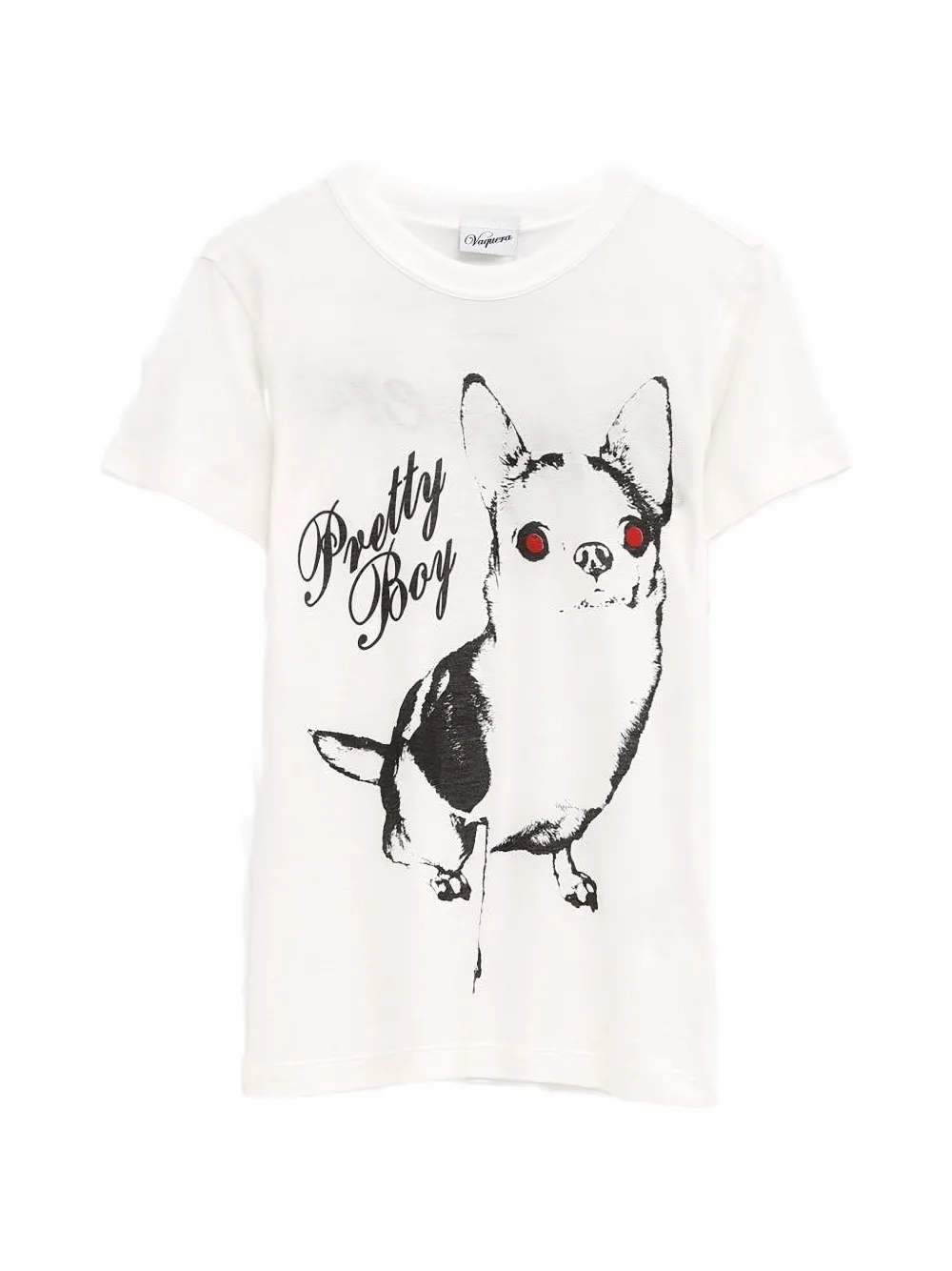 Vaquera graphic-print T-shirt - Bianco