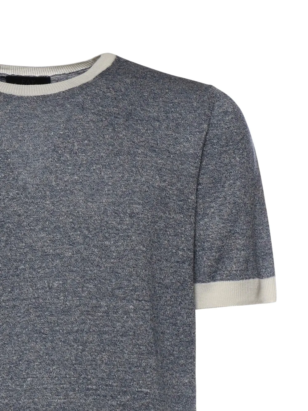 Fay T-shirt met korte mouwen Blauw