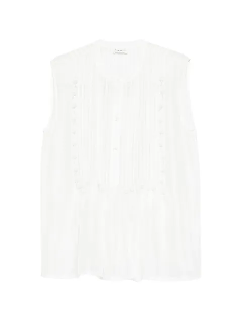 P.A.R.O.S.H. Sadio button-embellished blouse