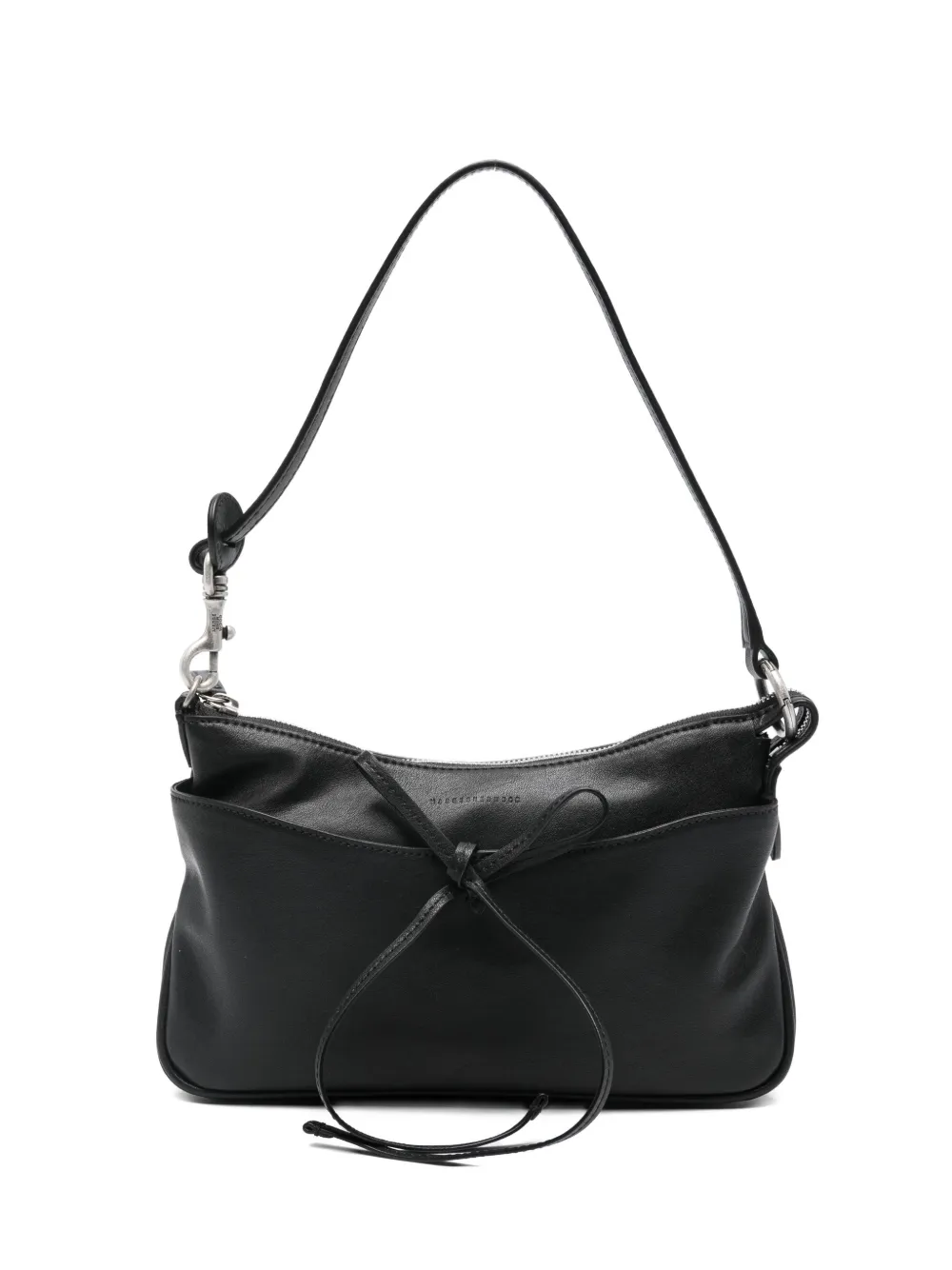 Marge Sherwood bow-detail shoulder bag - Nero