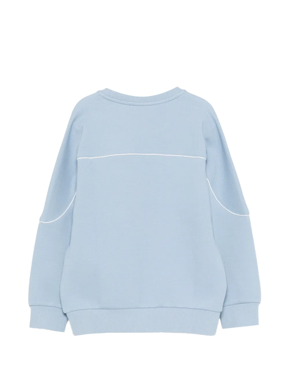 Emporio Armani Kids Sweater met logo Blauw