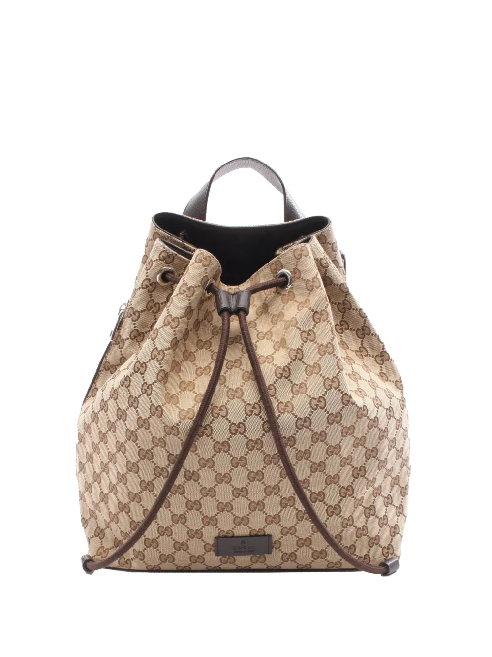 Gucci Pre-Owned 2000-2015 GG Canvas backpack - Marrone