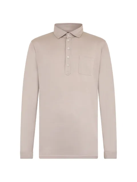 Moorer pocket polo shirt