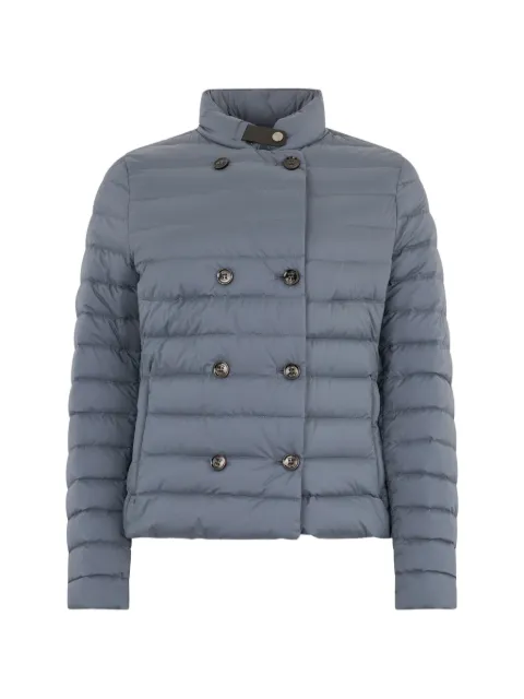 Moorer quilted double-breasted jacket