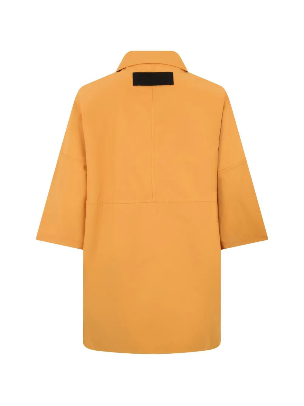  Moorer Straight Oversized Coat - Orange 