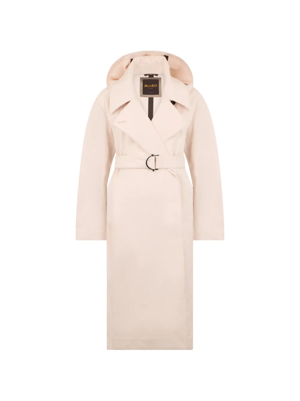 Moorer belted trench coat - Toni neutri