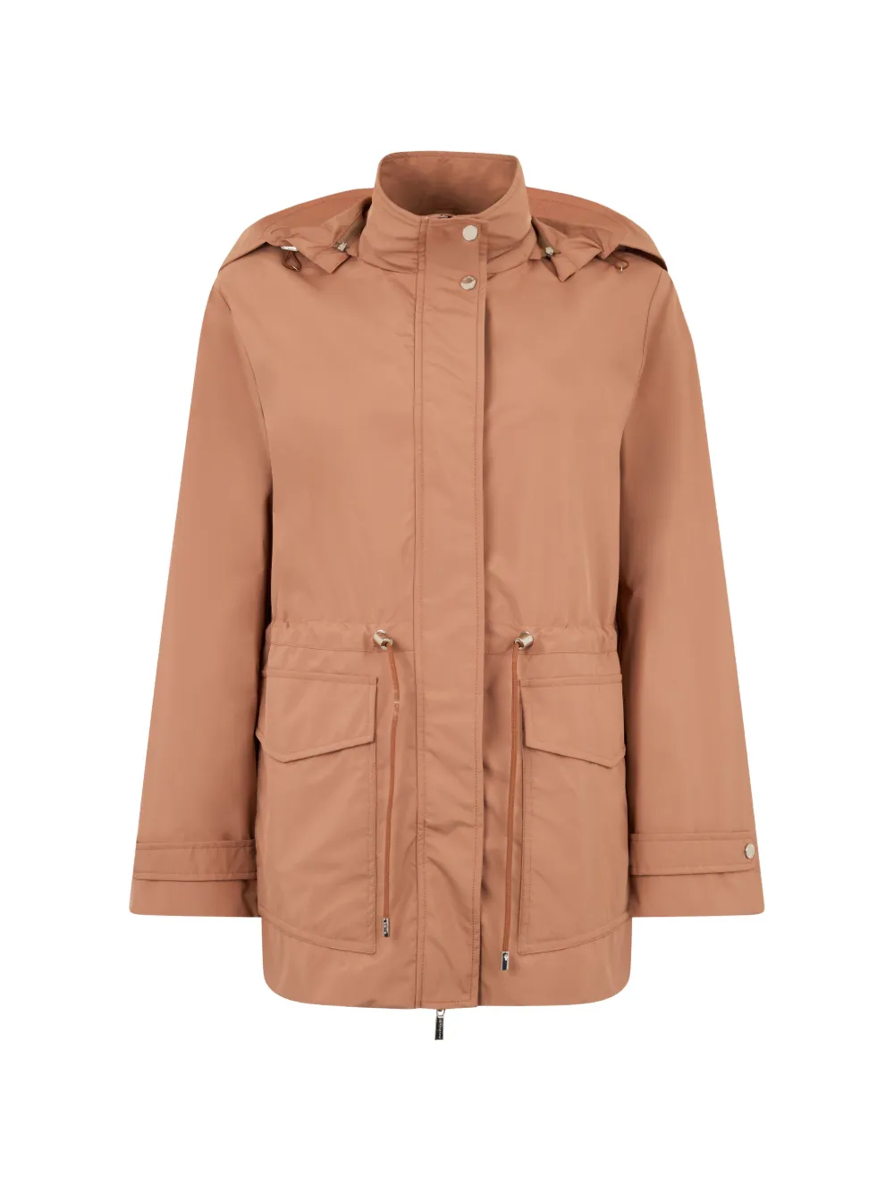 Moorer hooded zip jacket - Toni neutri