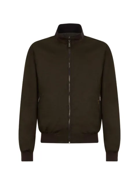 Moorer chamarra bomber capitonada con cuello de tortuga