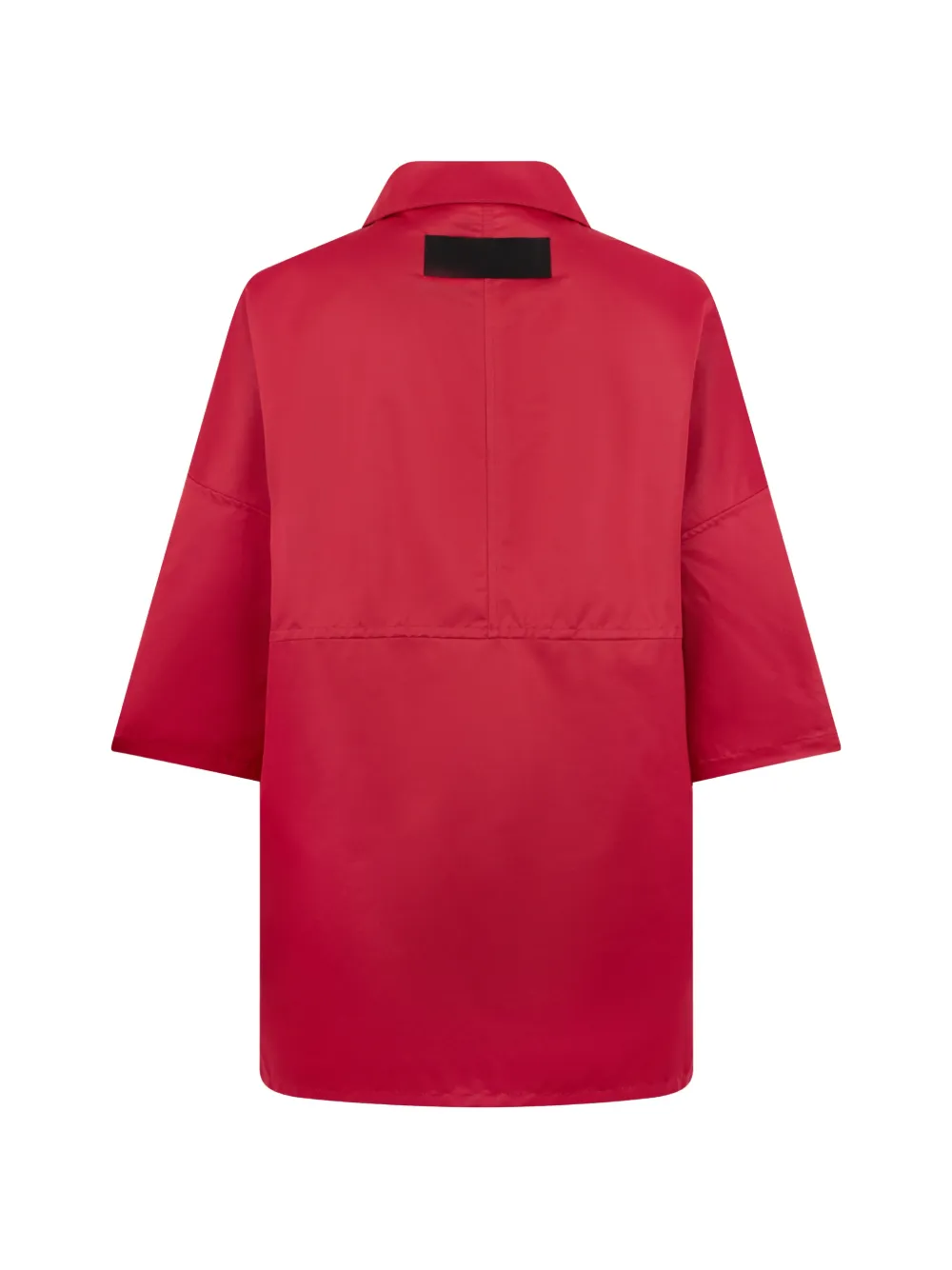  Moorer Abrigo Con Cuello Oversize - Rojo 