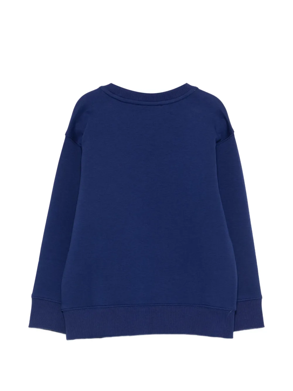 Emporio Armani Kids Sweater met logo Blauw