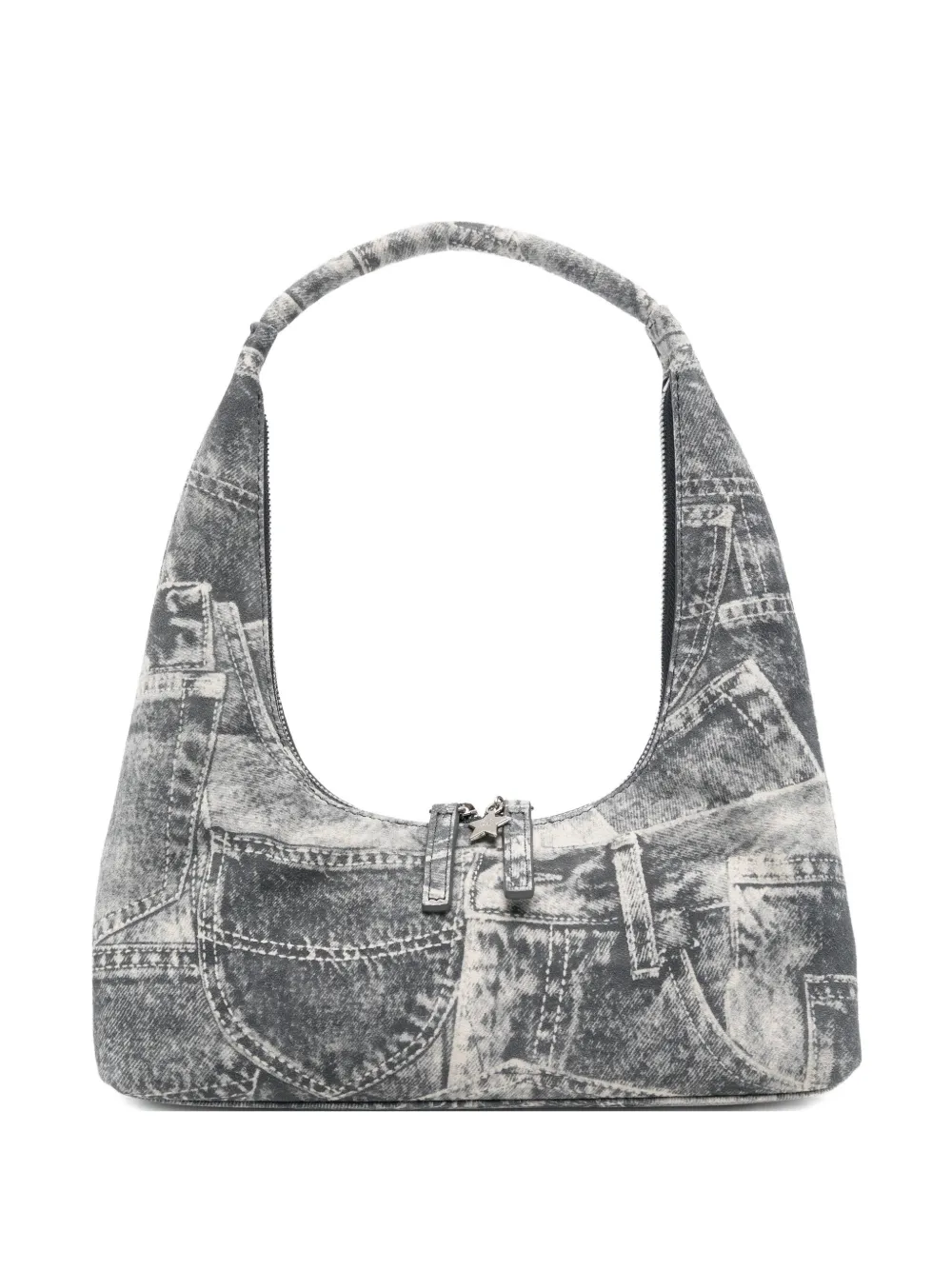 Marge Sherwood printed charm-detail shoulder bag - Grigio