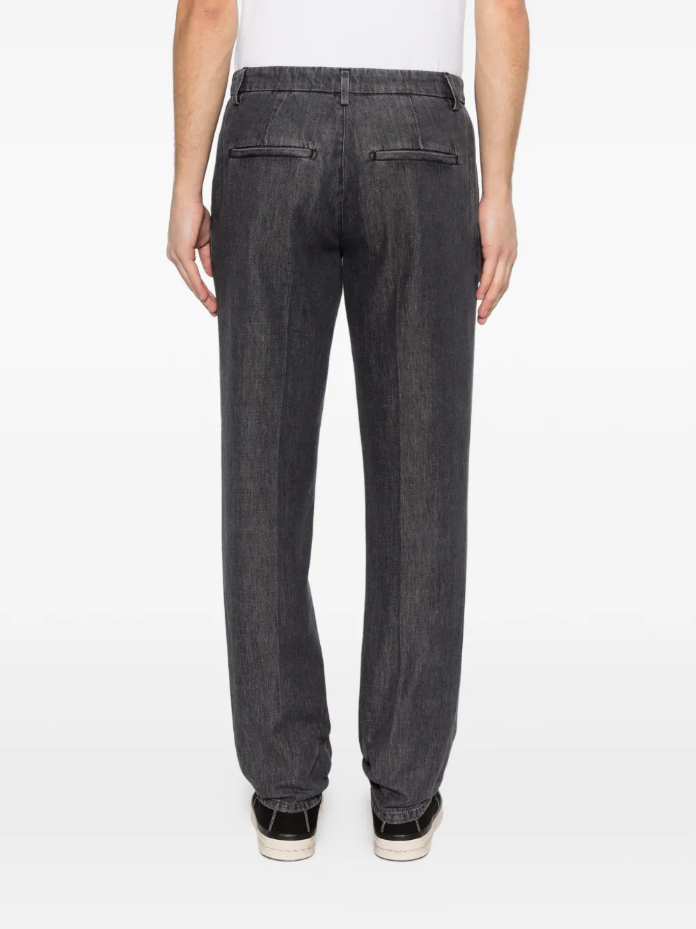 Front-Pleat Trousers