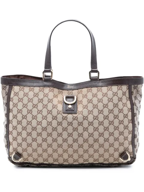 Gucci Pre-Owned 2000-2015 GG Canvas Abbey D Ring tote bag