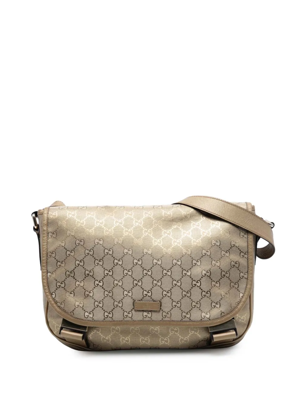 Gucci Pre-Owned 2016-2026 GG Imprime crossbody bag - Oro