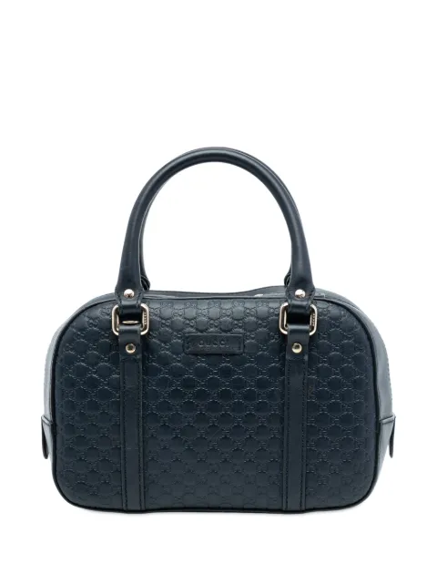 Gucci Pre-Owned 2016-2026 Small Microguccissima Bree satchel