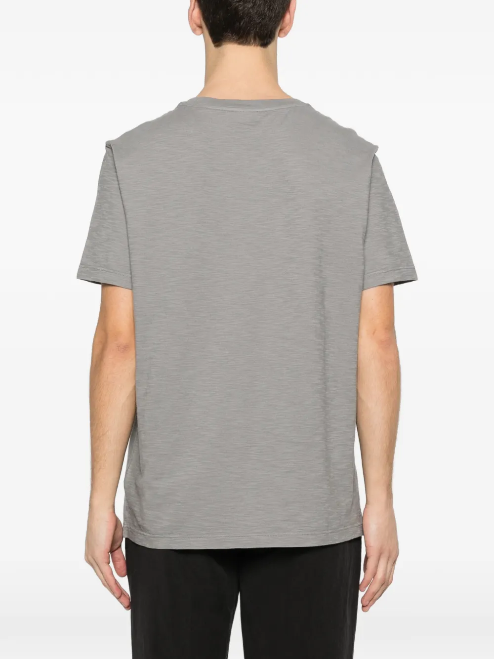 DONDUP T-shirt met logo Grijs