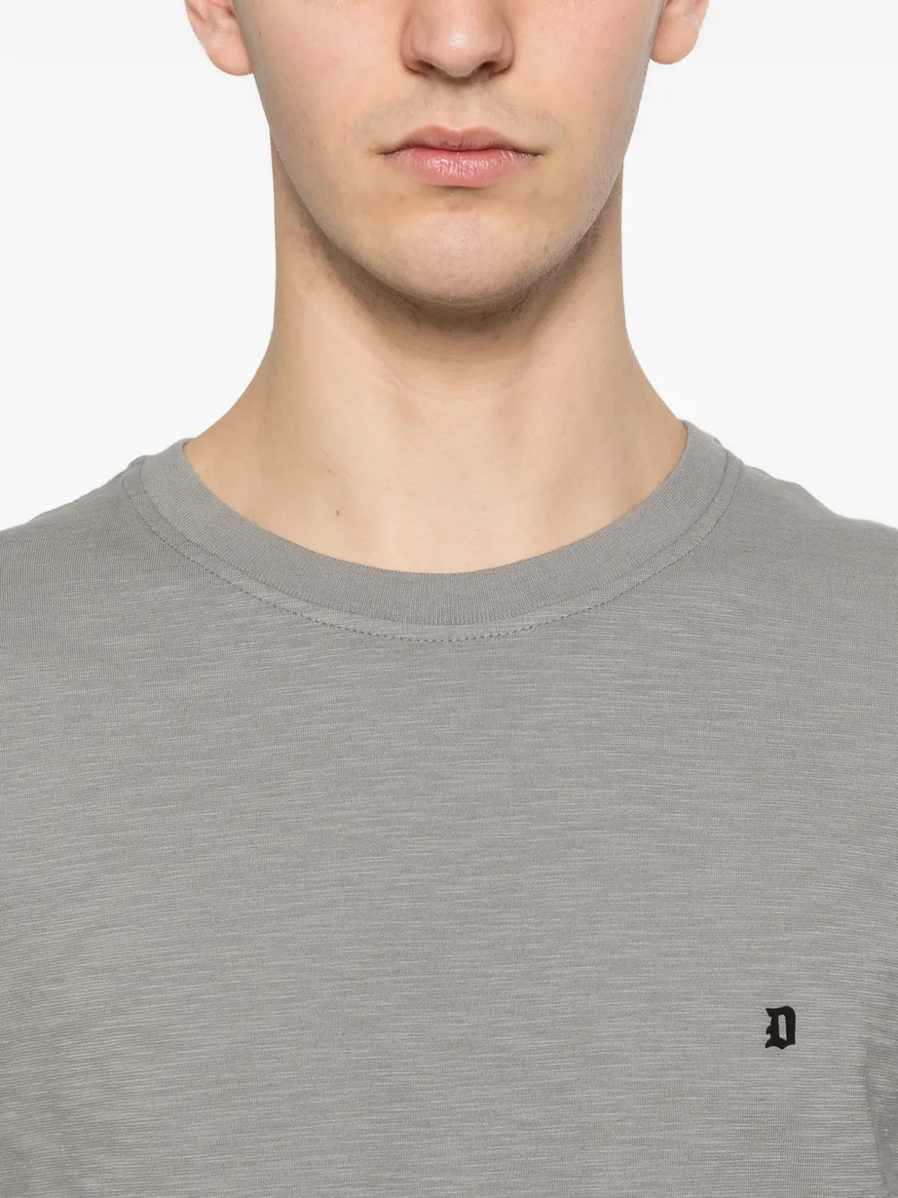DONDUP T-shirt met logo Grijs