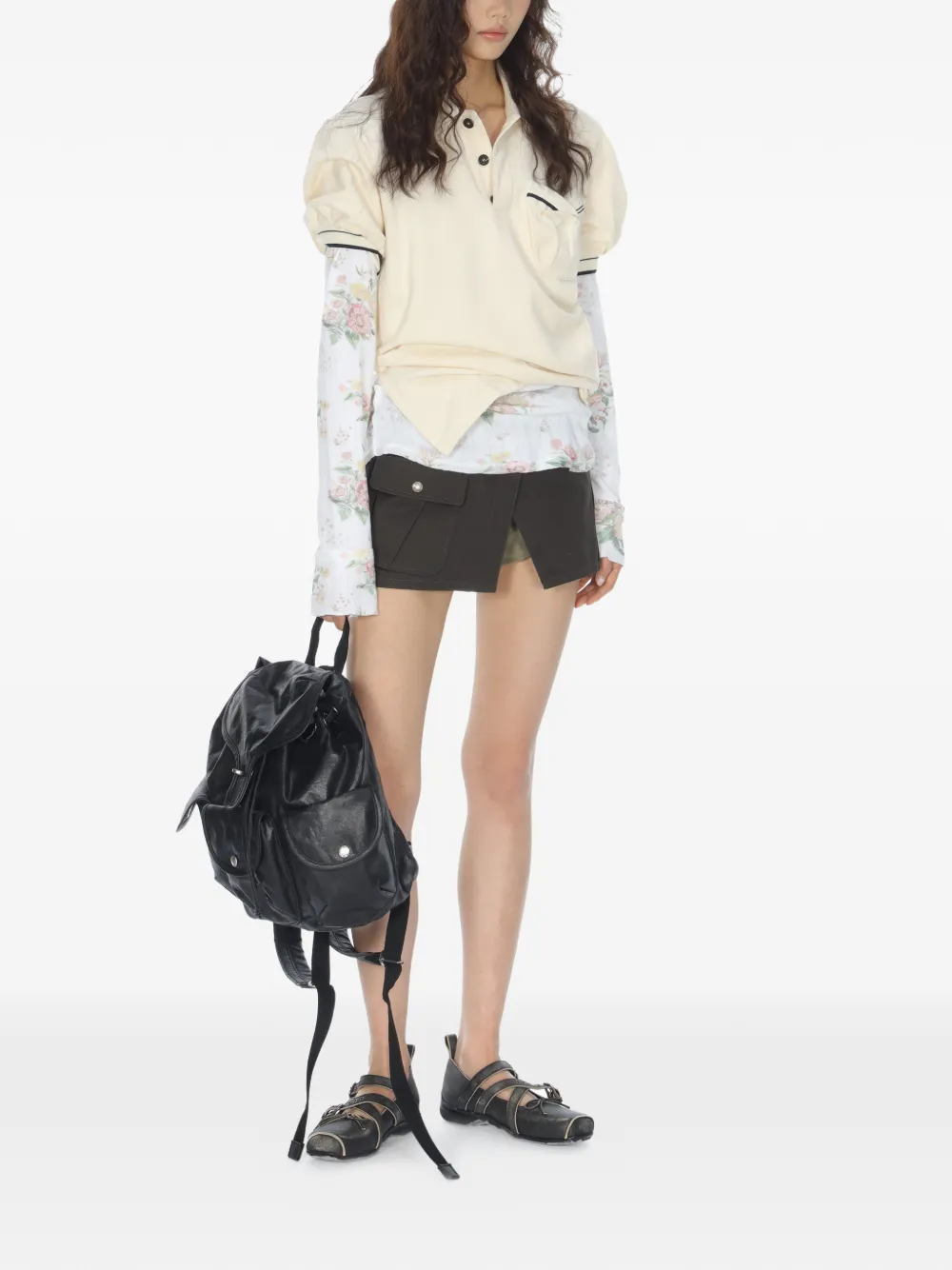  Open Yy Pocket Camp Shorts - Green 