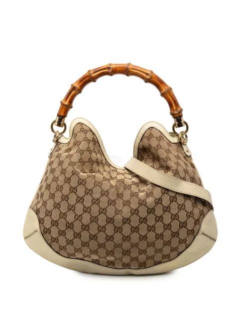 Gucci Pre-Owned 2000-2015 Medium GG Canvas Peggy satchel