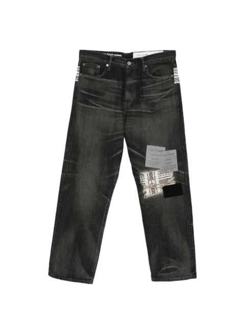 Yohji Yamamoto × Nh Savage five-pockets jeans