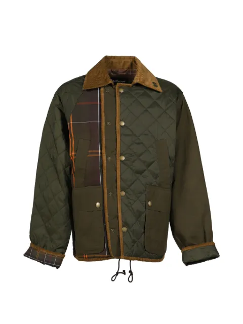 Feng Chen Wang x Barbour quilted patchwork jacket