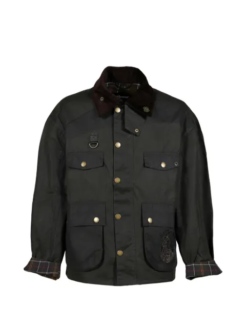 Feng Chen Wang x Barbour chest-pocket shirt jacket